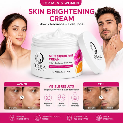 OREA SKIN BRIGHTENING CREAM — Lightweight Daily Moisturizer for Radiant Skin